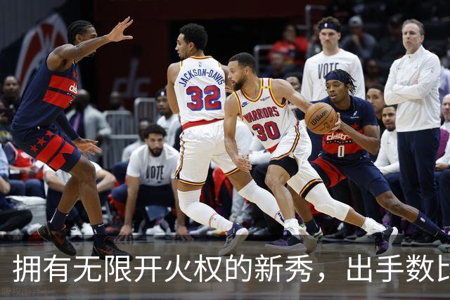 拥有无限开火权的新秀，出手数比东契奇还多